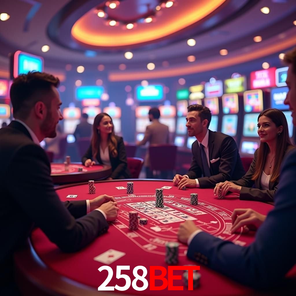 Mesa de Blackjack 258bet